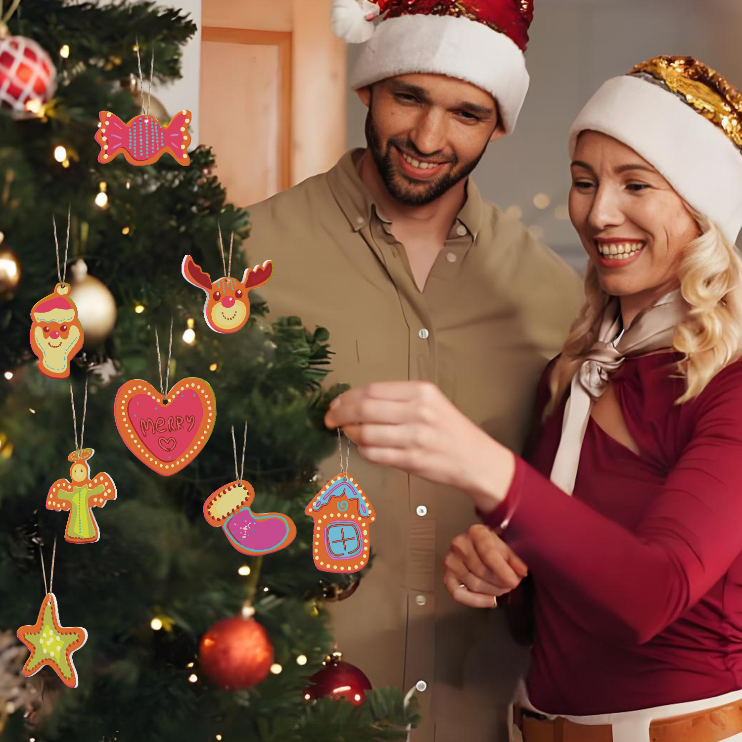 Twinkle Tree Christmas Ornaments