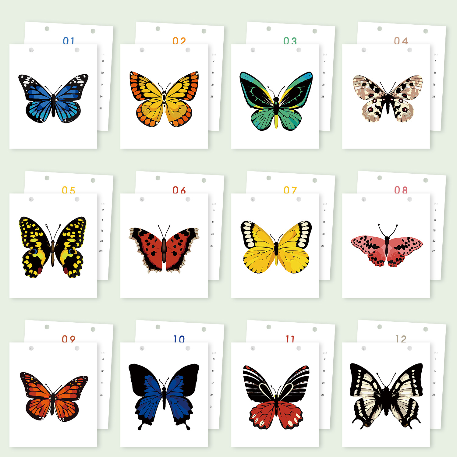 DIY Butterfly Planner 2026