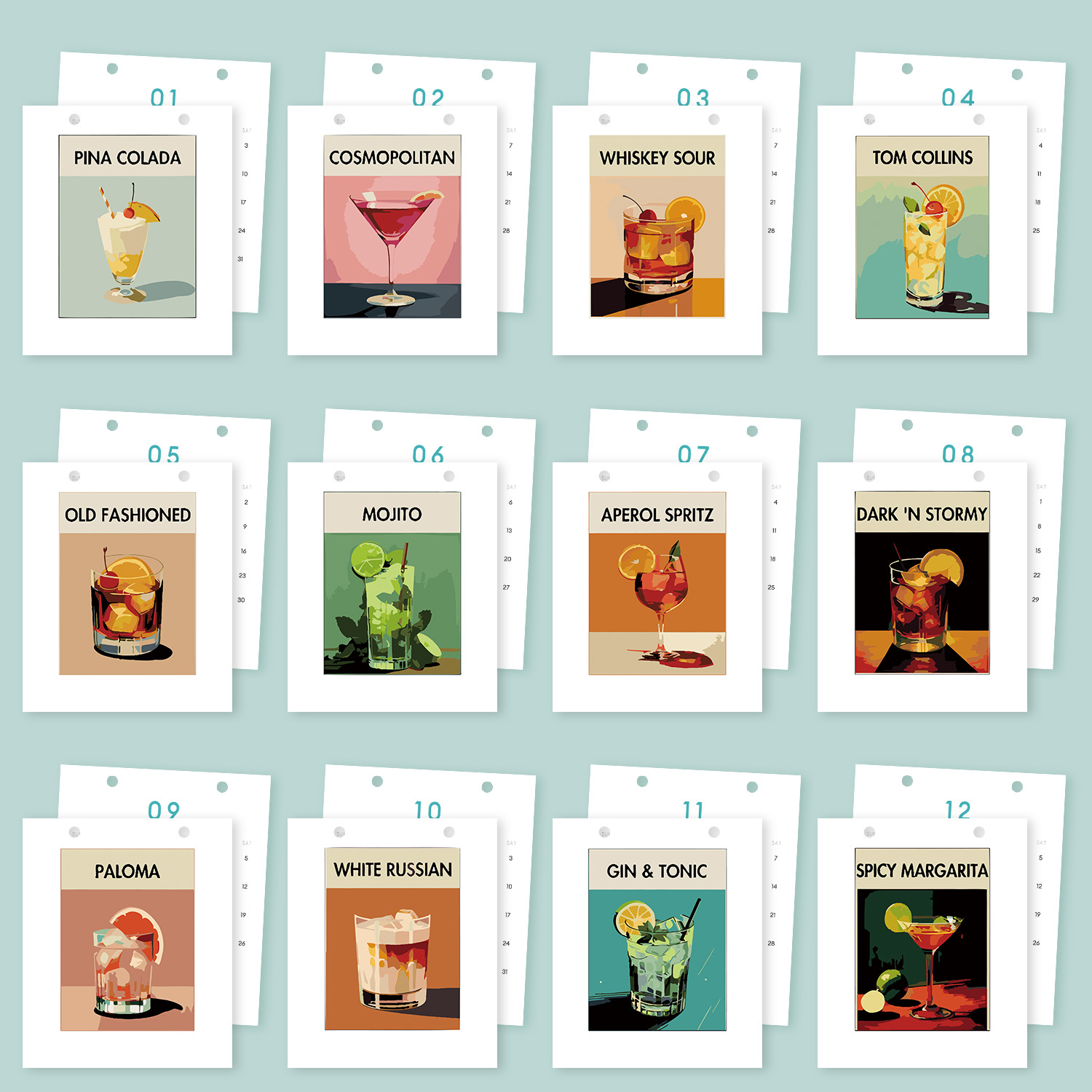 Cocktail Collection Calendar 2026