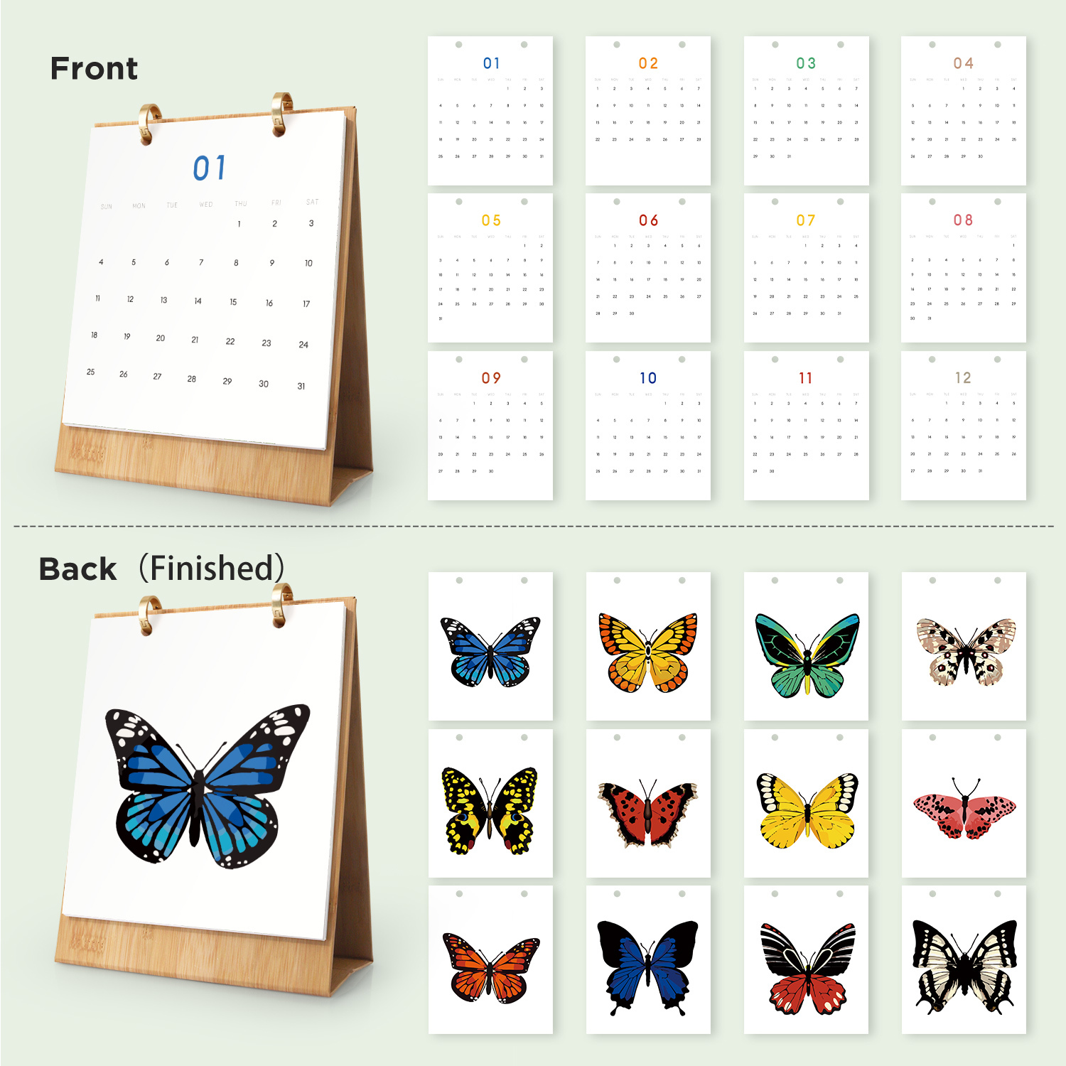 DIY Butterfly Planner 2026