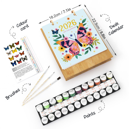 DIY Butterfly Planner 2026