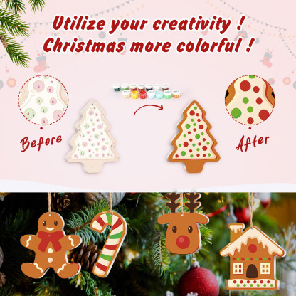 Snowy Joy Craft Ornaments