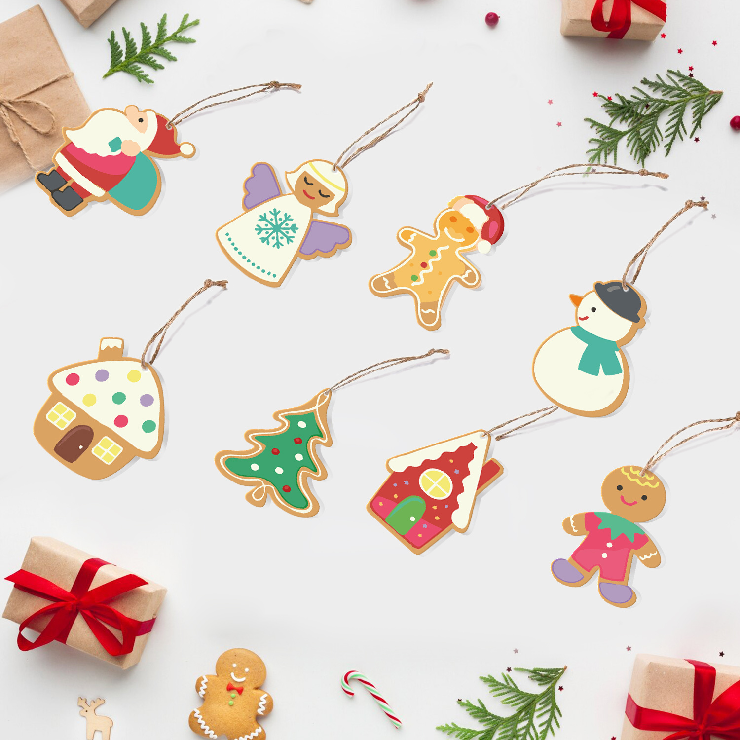 Christmas Joy Ornaments