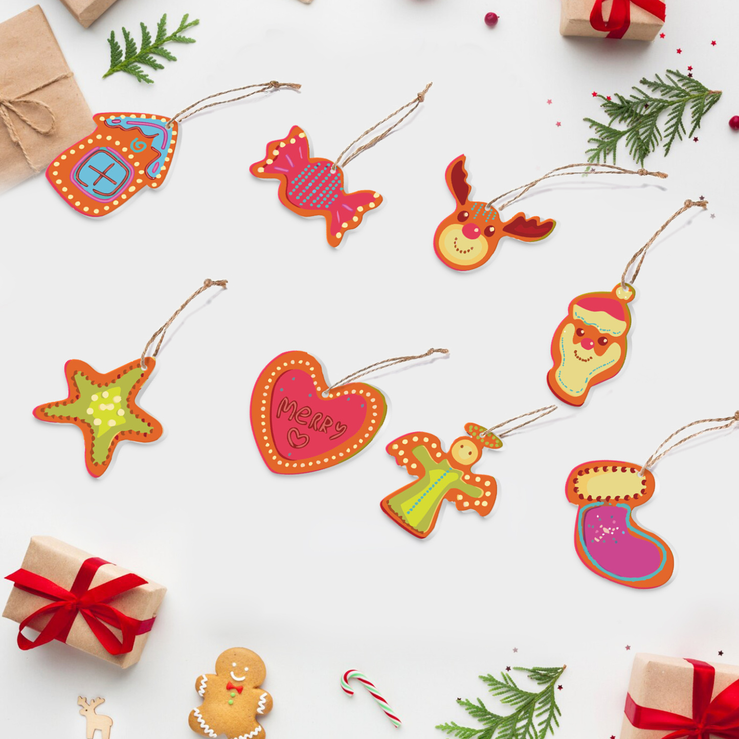 Twinkle Tree Christmas Ornaments