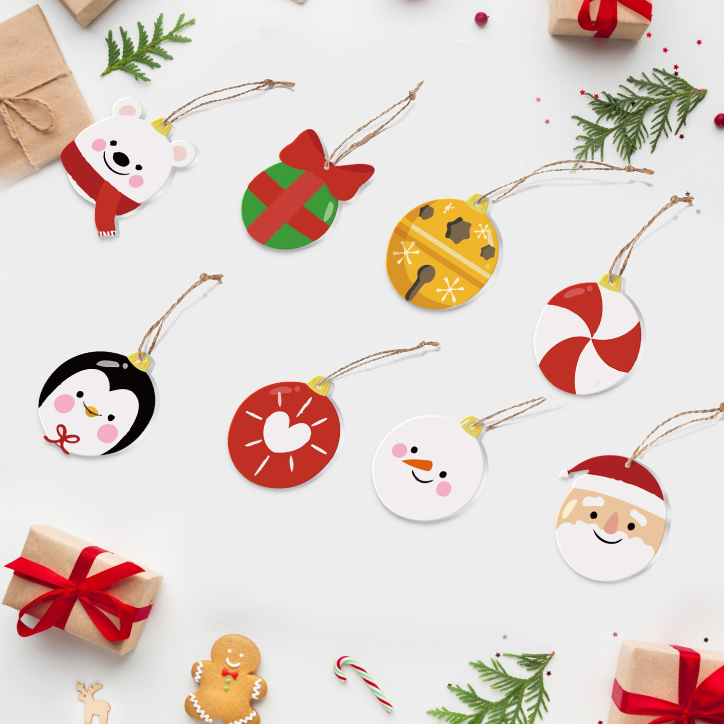 Cozy Christmas Ornaments