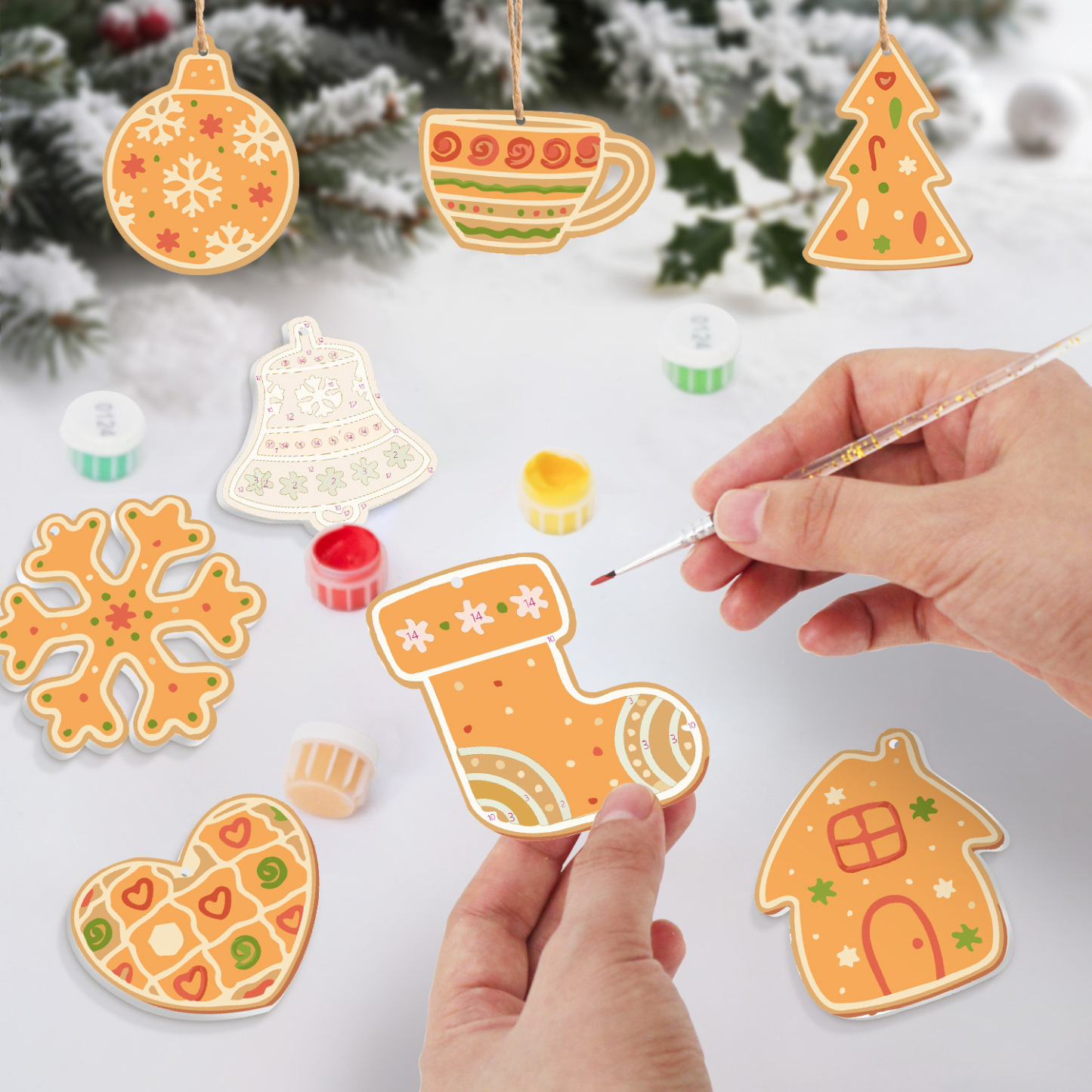 Frosty Fun Christmas Ornaments