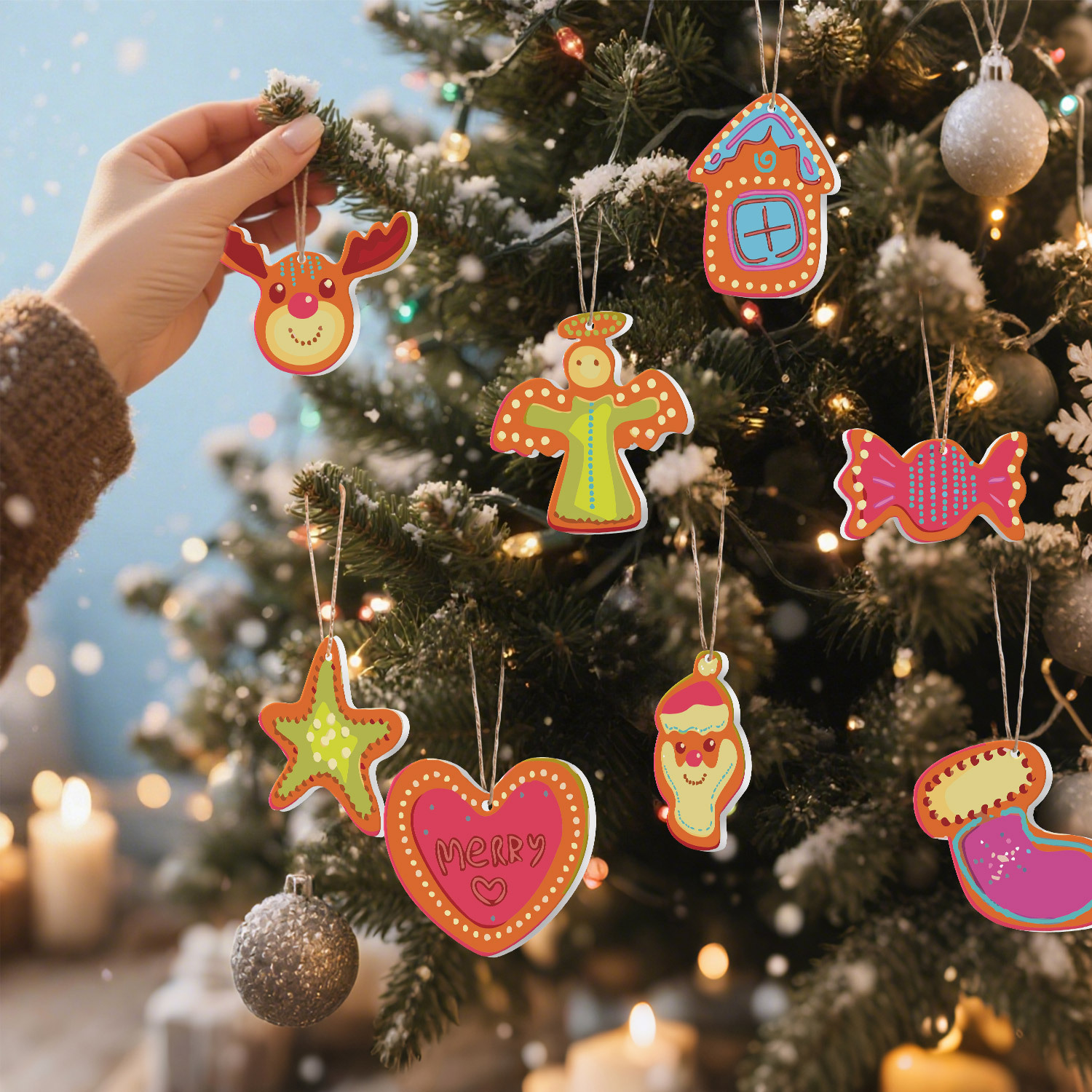 Twinkle Tree Christmas Ornaments