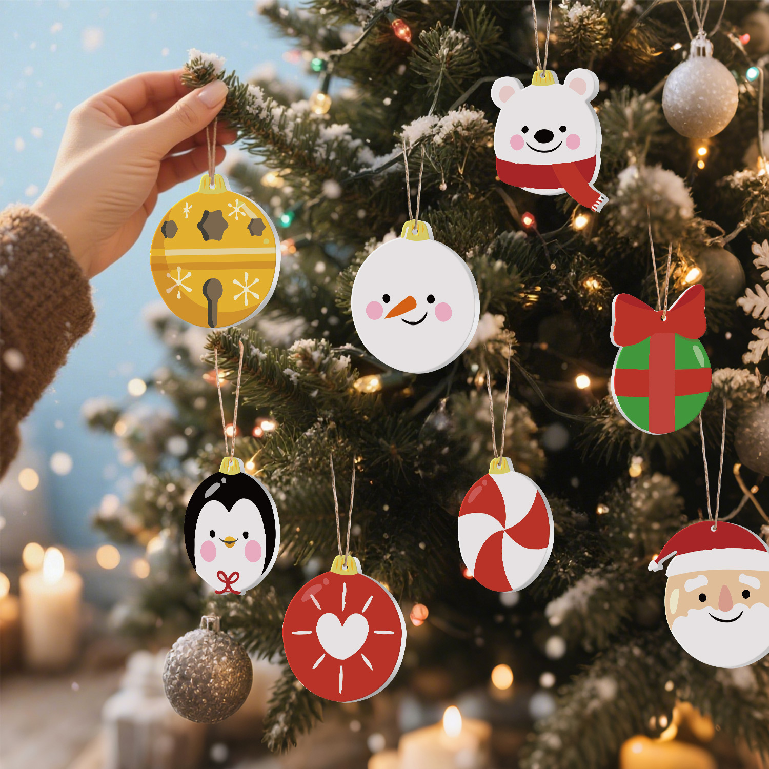 Cozy Christmas Ornaments