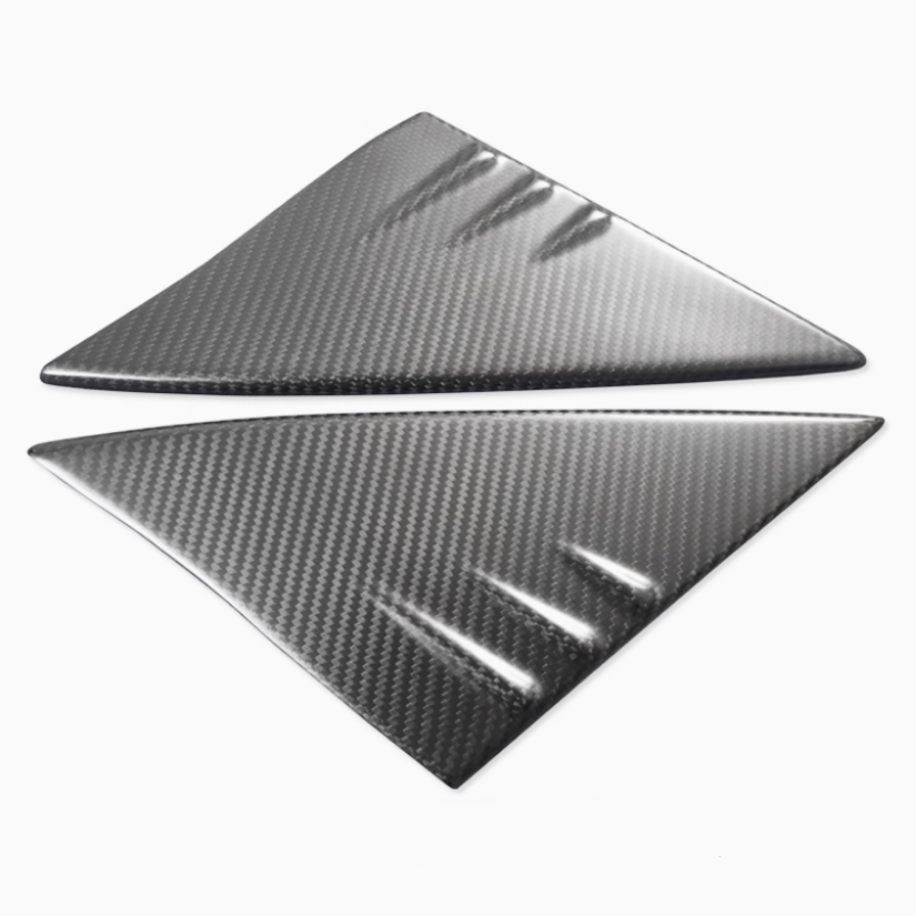 Teslula Carbon Mirror Caps for Tesla Model 3/Y - Carbon Fiber Exterior Mods