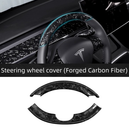 Teslula Carbon Steering Trim for Tesla Model 3 Highland 2024+
