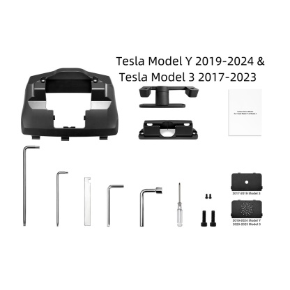 Teslula Screen Swivel Mount for Tesla Model3/Y-4Way Adjustable Bracket