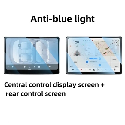 Teslula Anti-Glare Screen Protector for Tesla Model3/Y-Tempered Glass