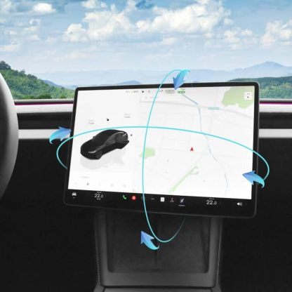 Teslula Screen Swivel Mount for Tesla Model3/Y-4Way Adjustable Bracket