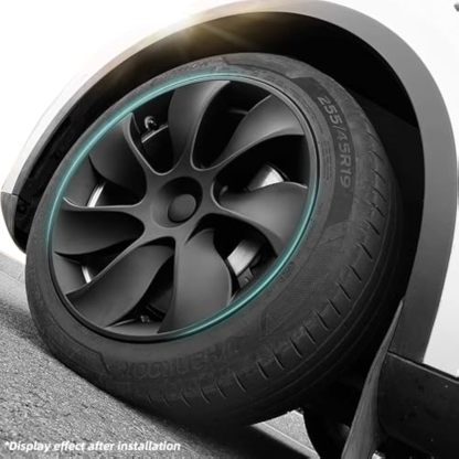 Teslula Blade Wheel Covers for Tesla Model 3/Y-Multi-Size Snap-On Set