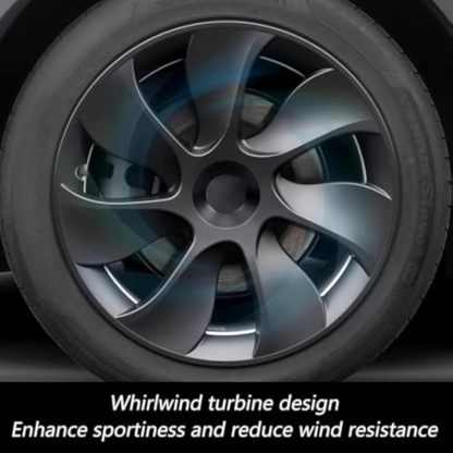 Teslula Blade Wheel Covers for Tesla Model 3/Y-Multi-Size Snap-On Set