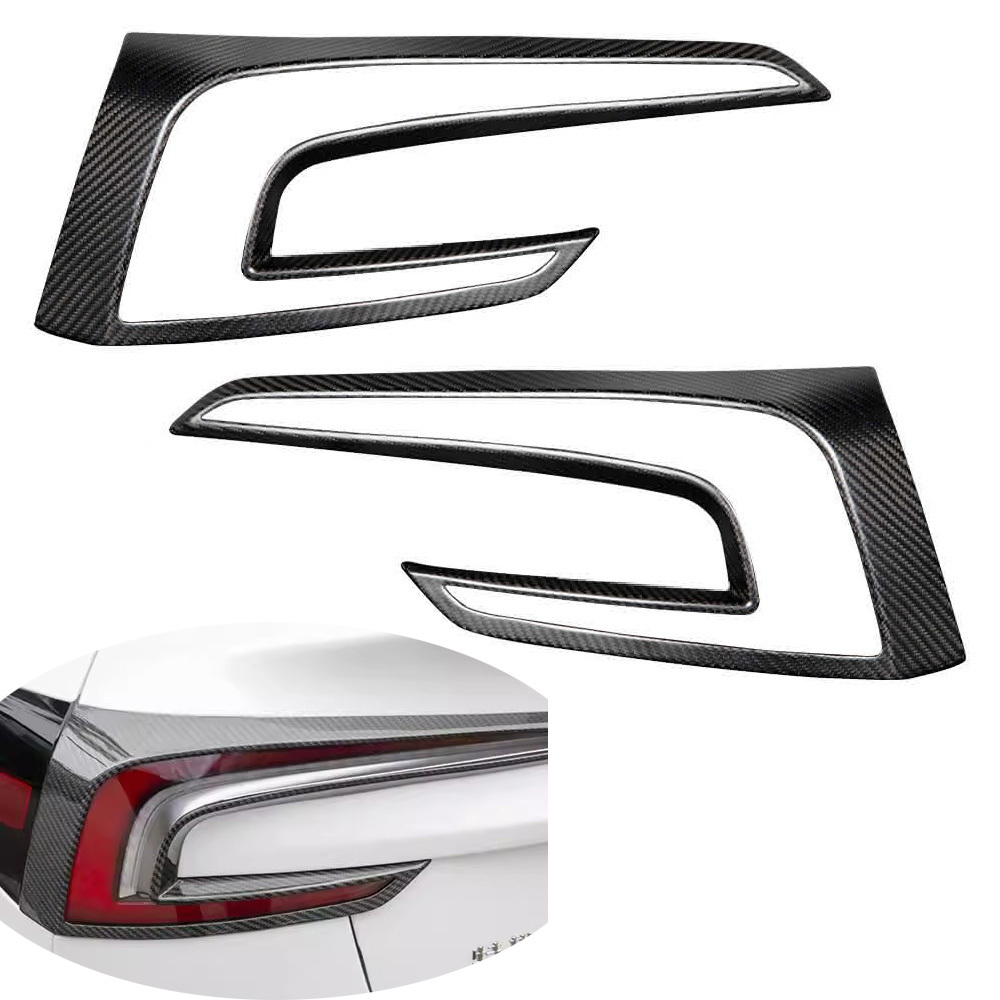 Teslula Carbon Charging Port Cover for Tesla Model 3/Y-Cap-Carbon Fiber Mods