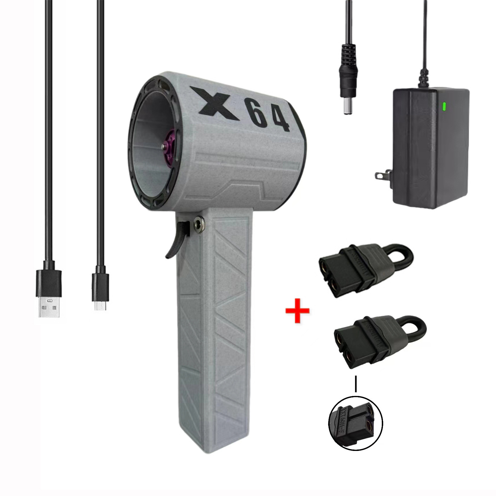 Teslula Turbo Blower - 8000mAh Cordless Dust Remover for Car & Home