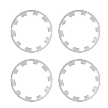 Teslula 20" Rim Protectors for Tesla Model Y Juniper - ABS Hub Caps (Set of 4)