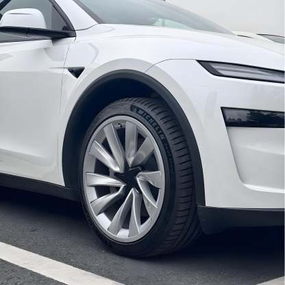 Teslula 20" Rim Protectors for Tesla Model Y Juniper - ABS Hub Caps (Set of 4)