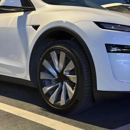 Teslula 20" Rim Protectors for Tesla Model Y Juniper - ABS Hub Caps (Set of 4)