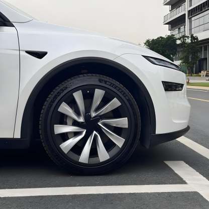 Teslula 20" Rim Protectors for Tesla Model Y Juniper - ABS Hub Caps (Set of 4)