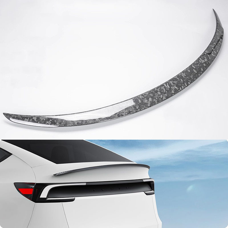 Teslula Dry Carbon Spoiler for Tesla Model Y/3 -Dry Carbon Fiber Exterior Mods