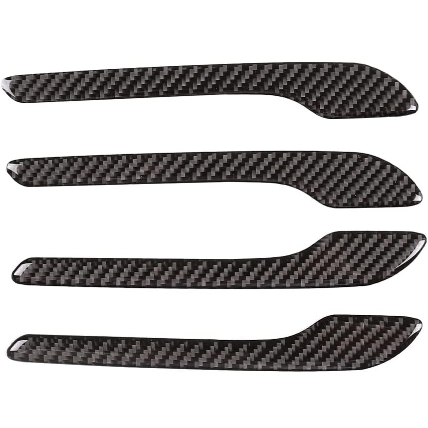 Teslula Carbon Door Handle Covers for Tesla Model 3/Y-Carbon Fiber Exterior Mods