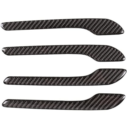 Teslula Carbon Door Handle Covers for Tesla Model 3/Y-Carbon Fiber Exterior Mods