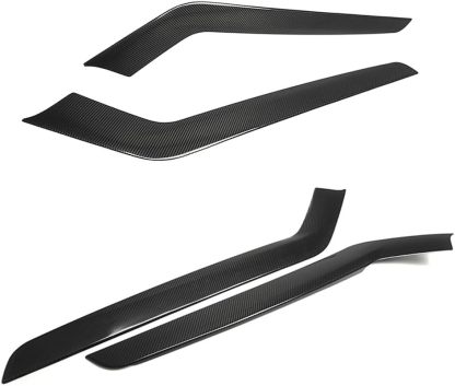 Teslula Dry Carbon Side Panels for Model 3/Y - Scratch-Protection Set