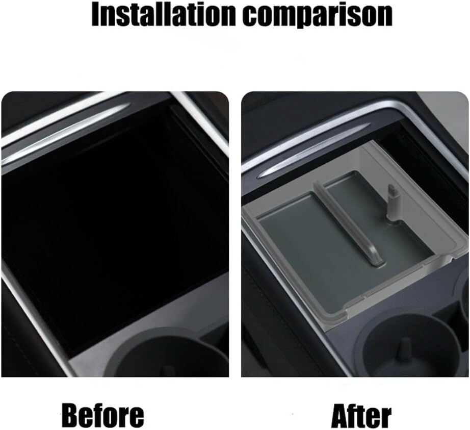 Tesla Model 3 Highland & Model Y Juniper Center Console Organizer Tray