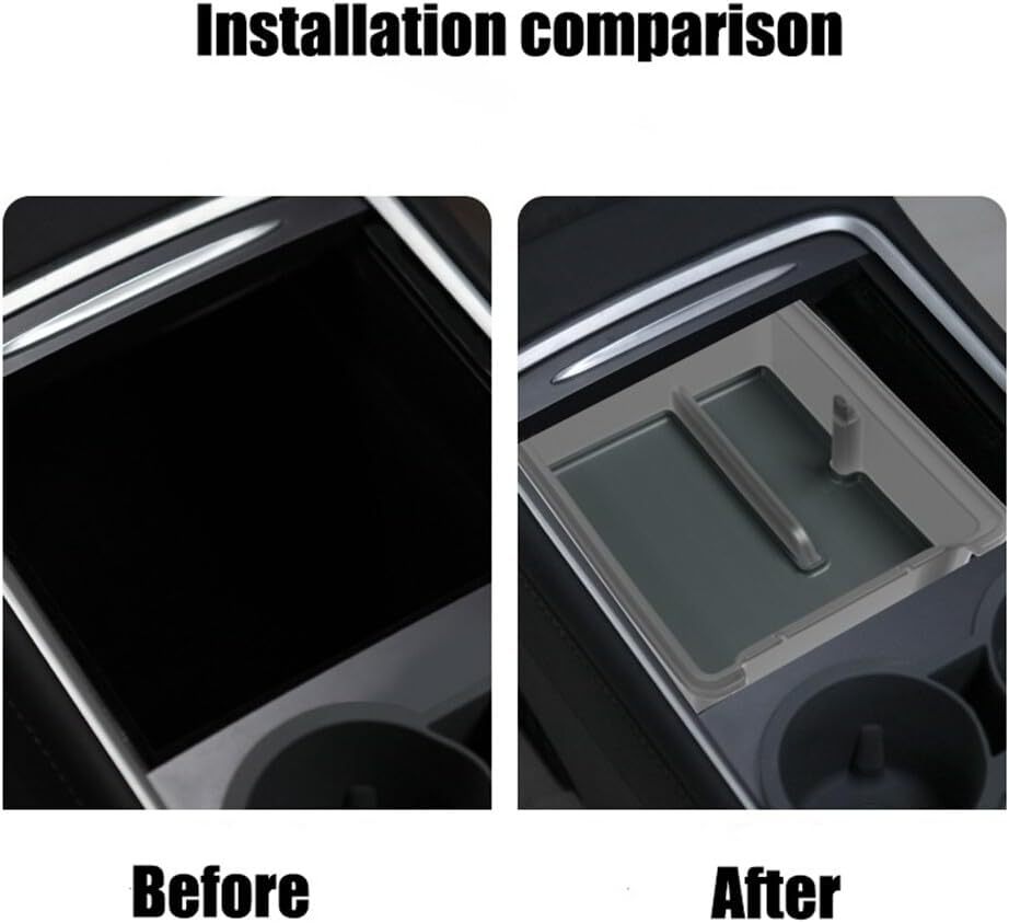 Tesla Model 3 Highland & Model Y Juniper Center Console Organizer Tray