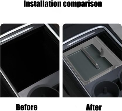 Tesla Model 3 Highland & Model Y Juniper Center Console Organizer Tray