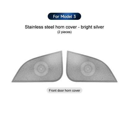 Teslula | Tesla Model 3 Speaker Covers | Audio Grilles & Decorative Pads