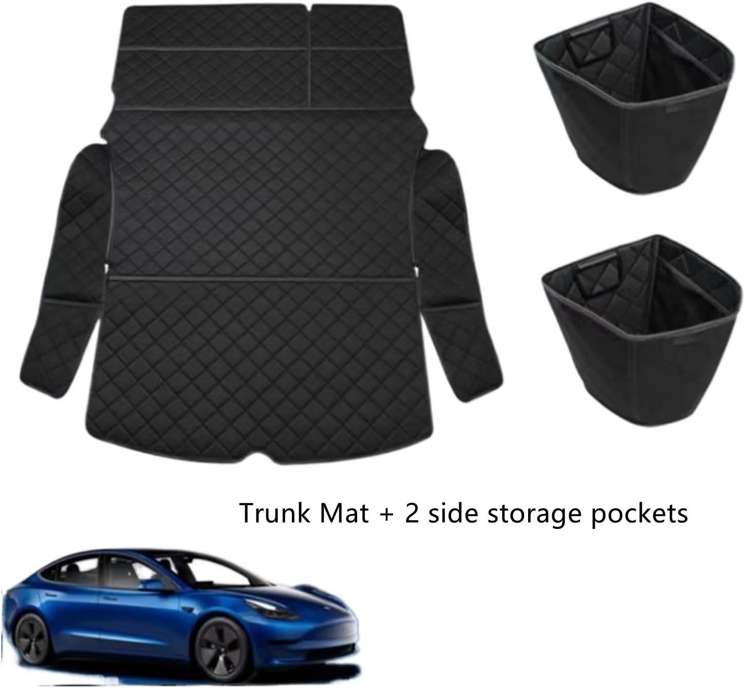 Teslula Trunk Mat Waterproof Car Dog Cover for Tesla Model Y