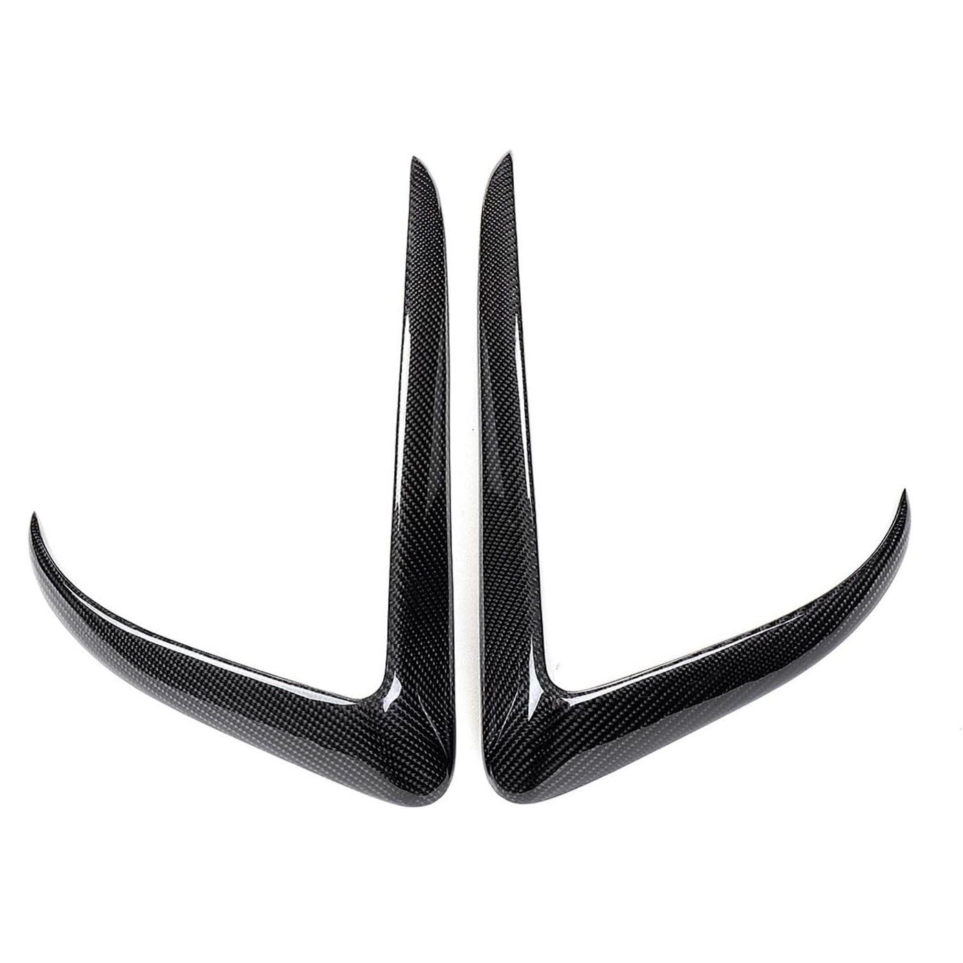 Teslula Carbon Fog Light Trim for Tesla Model 3/Y - Carbon Fiber Mods