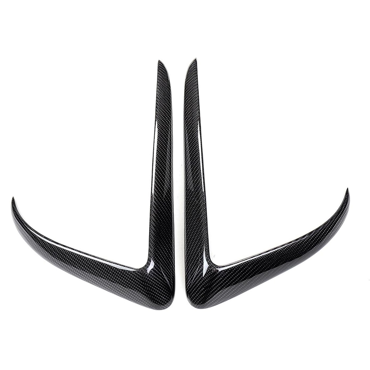 Teslula Carbon Fog Light Trim for Tesla Model 3/Y - Carbon Fiber Mods