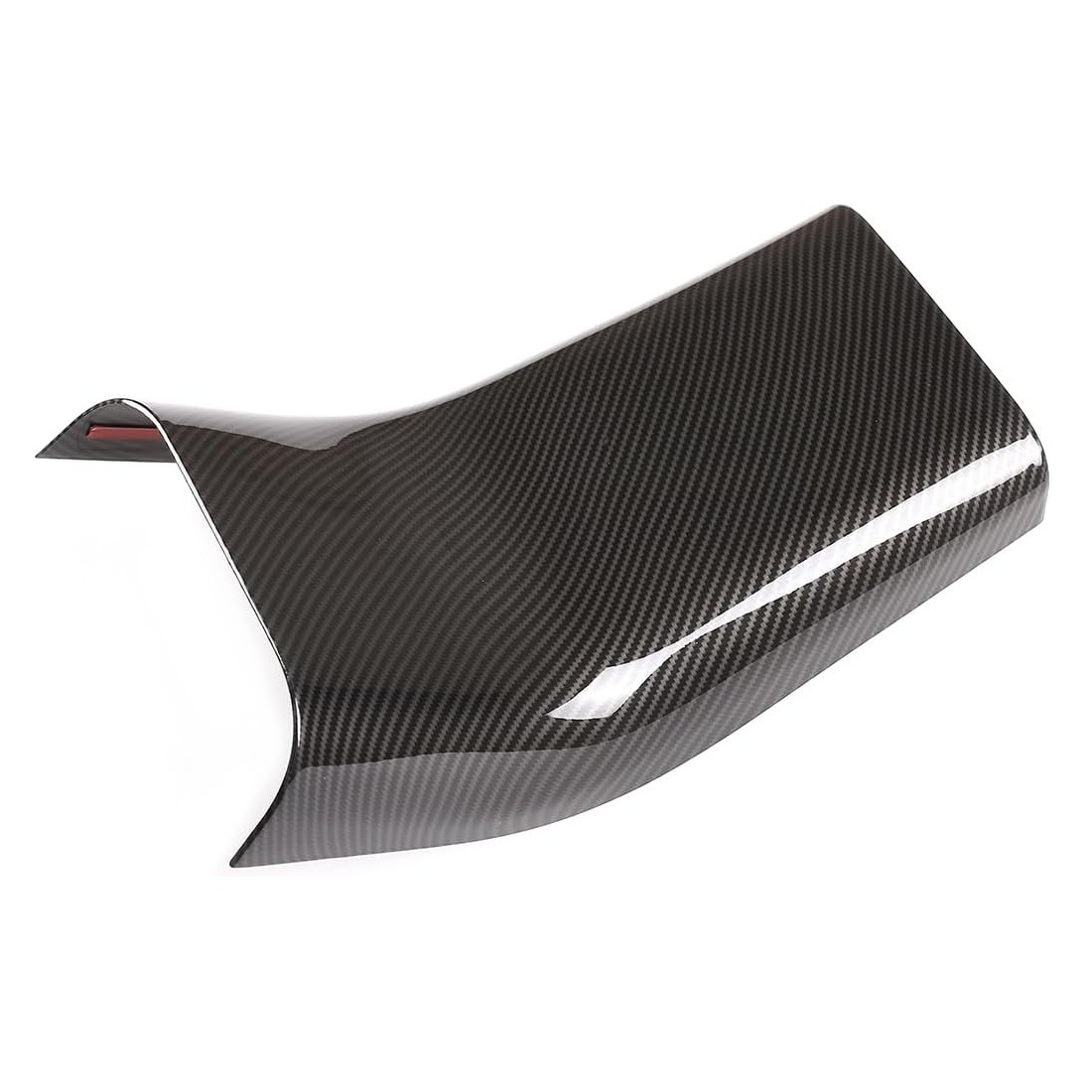 Teslula Model 3 / Y Backseat Center Console Base Cap-Carbon Fiber Mods