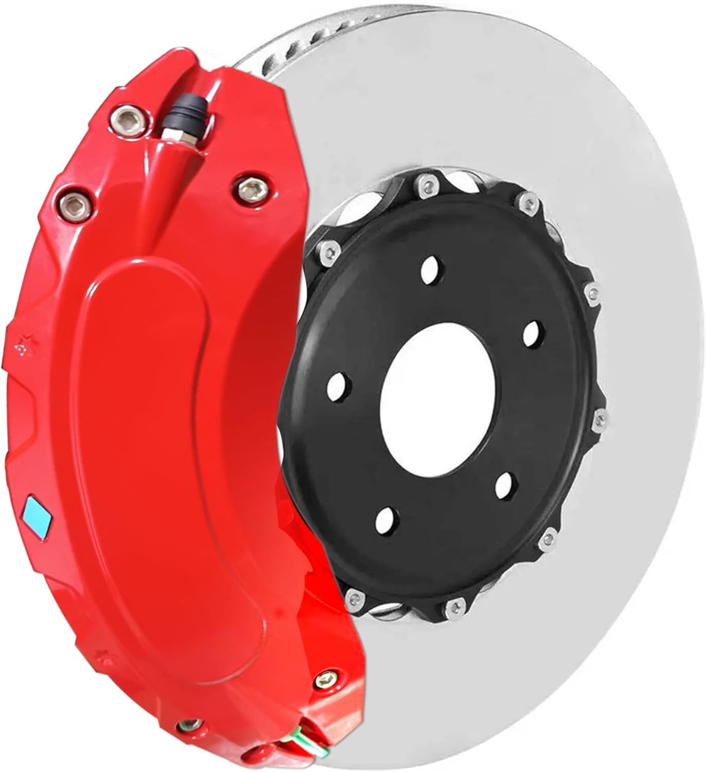 Teslula Cybertruck Brake Caliper Covers - Aerospace Red Aluminum Set
