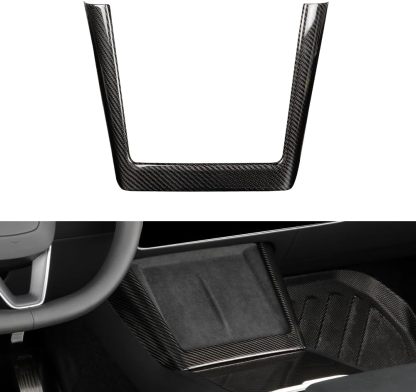 Teslula Dry Carbon Charger Frame for New Model Y & Model 3 Highland