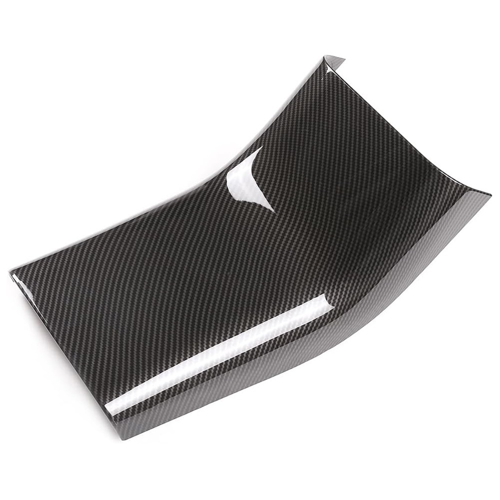 Teslula Model 3 / Y Backseat Center Console Base Cap-Carbon Fiber Mods