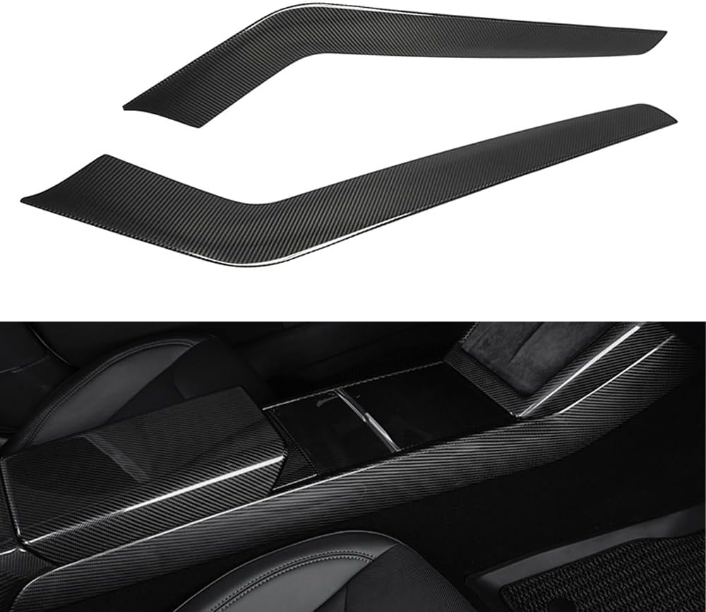 Teslula Dry Carbon Side Panels for Model 3/Y - Scratch-Protection Set
