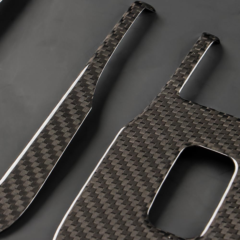 Teslula Carbon Window Switch Covers for Tesla Model 3 Highland/Y Juniper - 10PC Interior Set