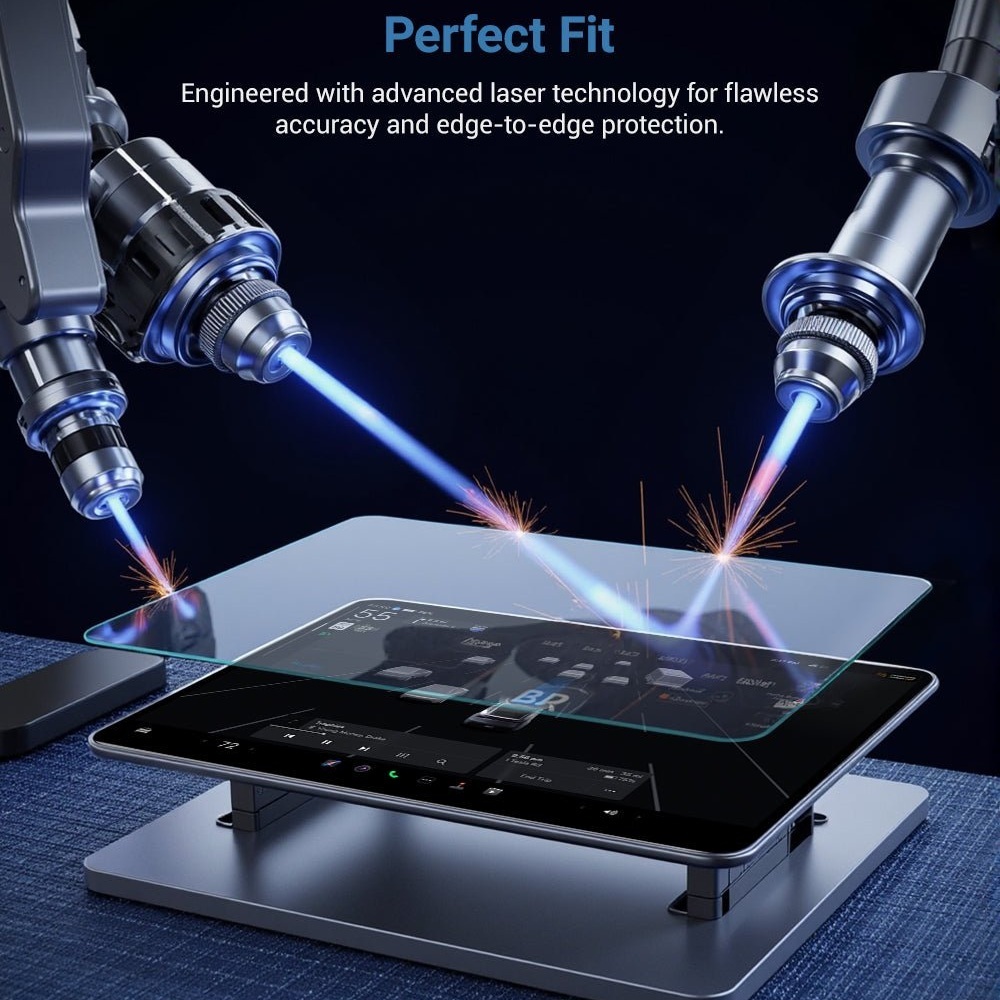 Teslula Anti-Glare Screen Protector for Tesla Model3/Y-Tempered Glass