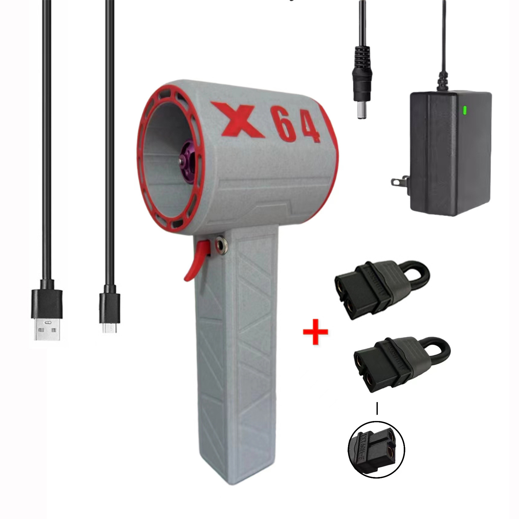 Teslula Turbo Blower - 8000mAh Cordless Dust Remover for Car & Home