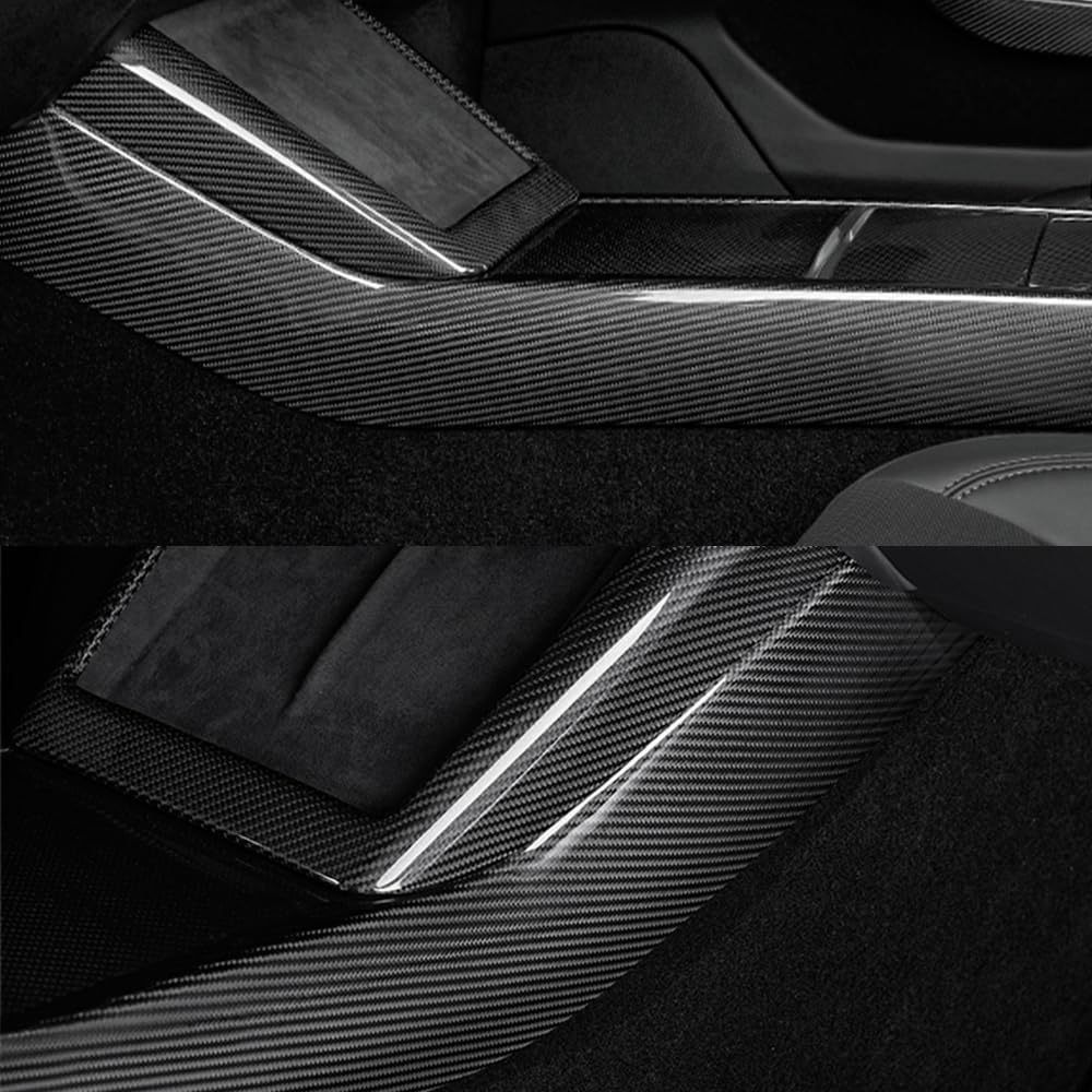 Teslula Dry Carbon Side Panels for Model 3/Y - Scratch-Protection Set