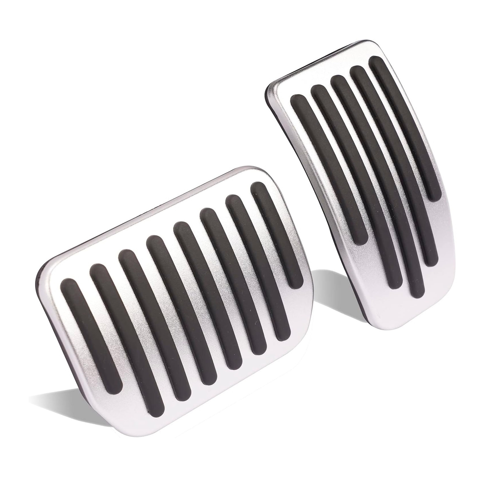 Teslula Performance Pedal Covers for Tesla Model 3/Y - Anti-Slip Aluminum