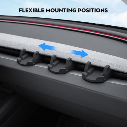Teslula Silicone Phone Mount for Model3/Y-Non-Destructive Multi-Hook