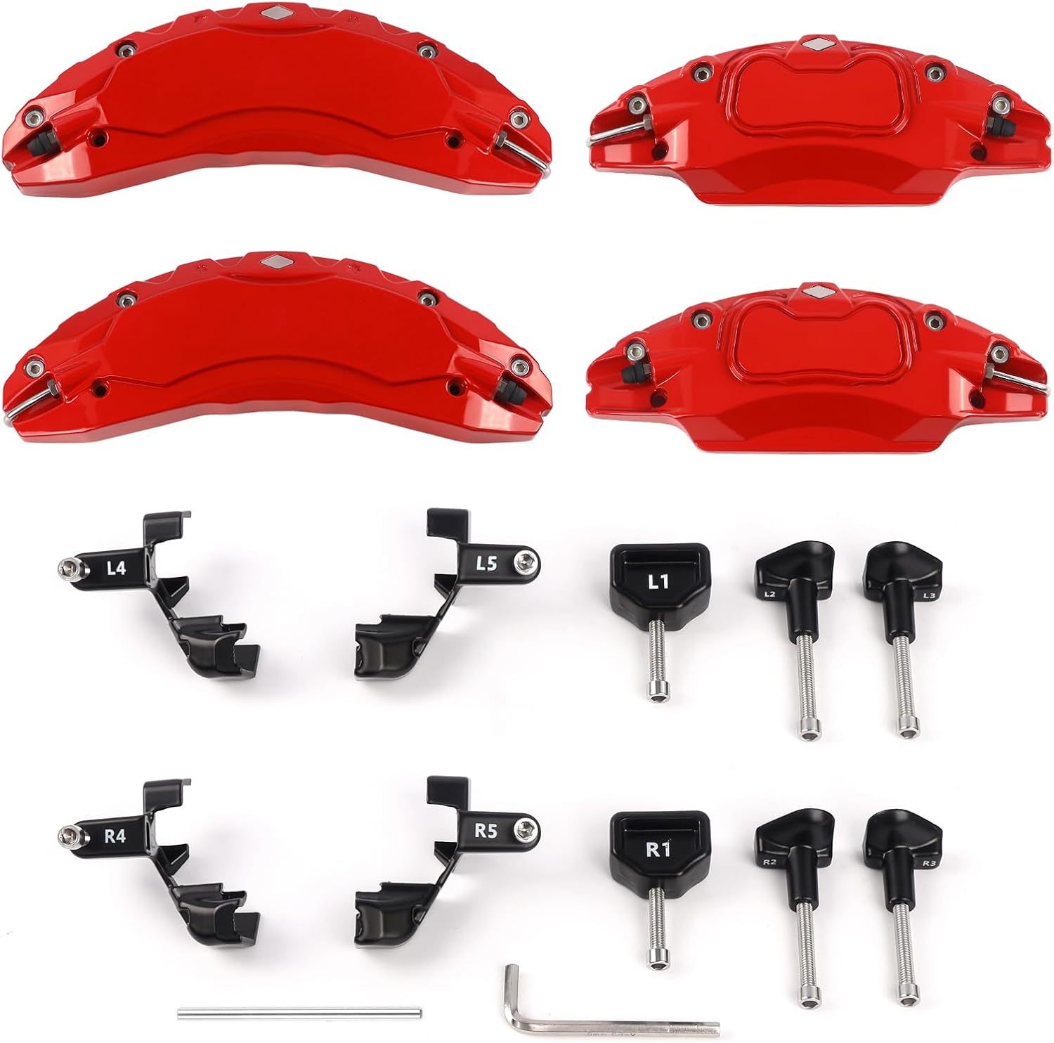 Teslula Brake Caliper Covers for Tesla Model 3/Highland-18/19"Wheels