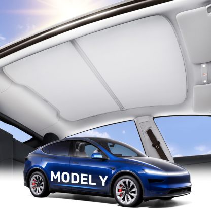 Teslula Magnetic Sunshade for Tesla Model 3/Y - Instant Cooling Cover