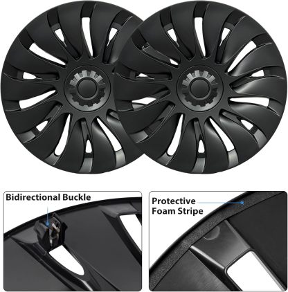Teslula 19″ 20″ Uberturbine/Gemini Wheel Covers for Tesla Model Y